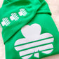 Sporty Shamrock Embroidered Sweatshirt