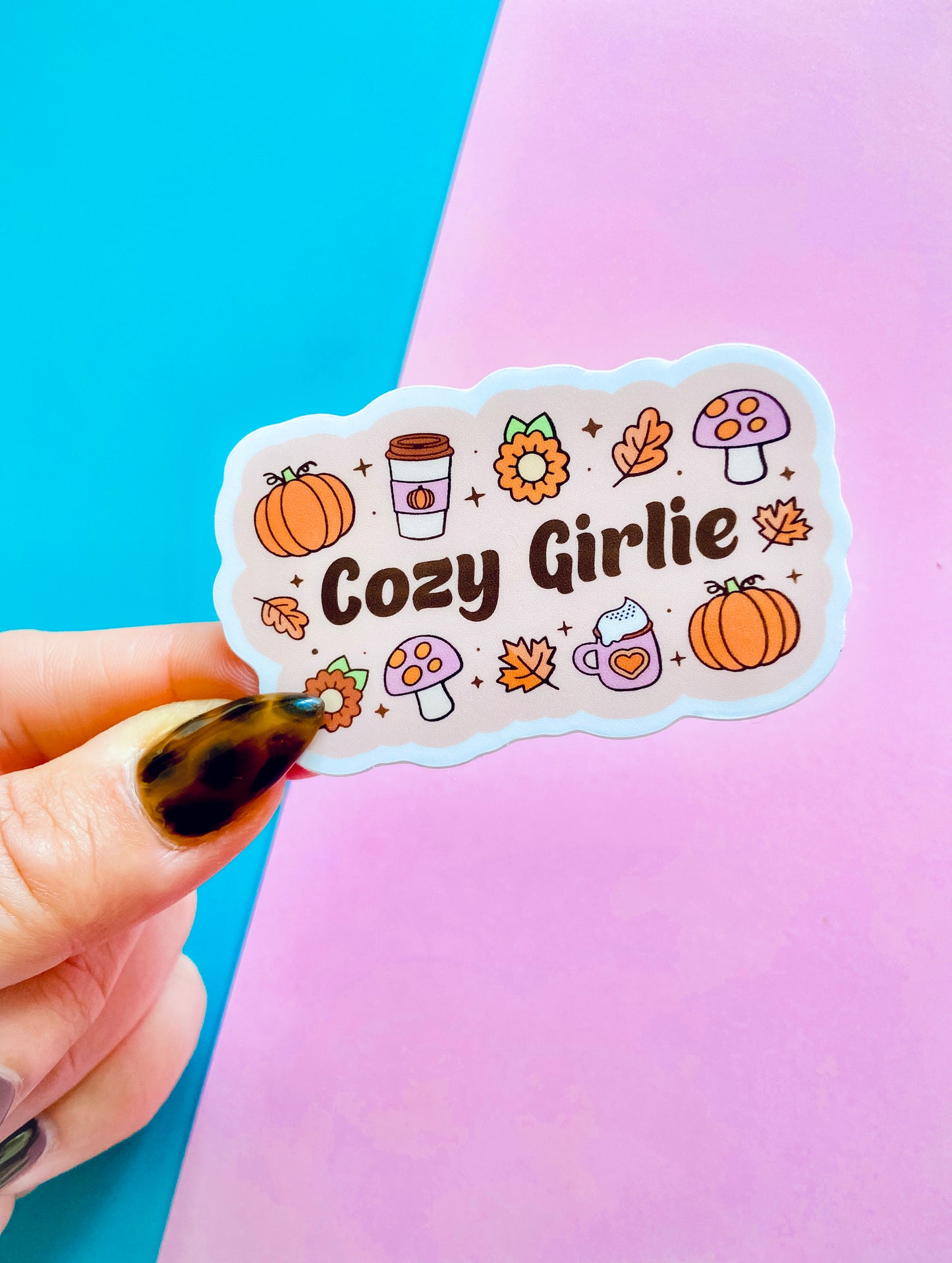 Cozy Girlie Sticker