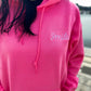 Happiness Embroidered Hoodie Sweatshirt