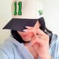 Custom Varsity Number Mom Hat | Embroidered Sports Mom Cap