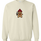 RTS - Gingerbread Frappé Embroidered Christmas Crew