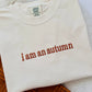 I am an autumn Gilmore Girls inspired embroidered tshirt. Autumn Fall Embroidered Tshirt