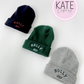 Holly Jolly Stitched Beanie