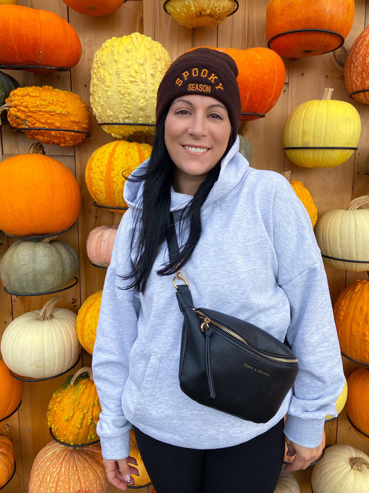 Spooky Season Stitched Beanie