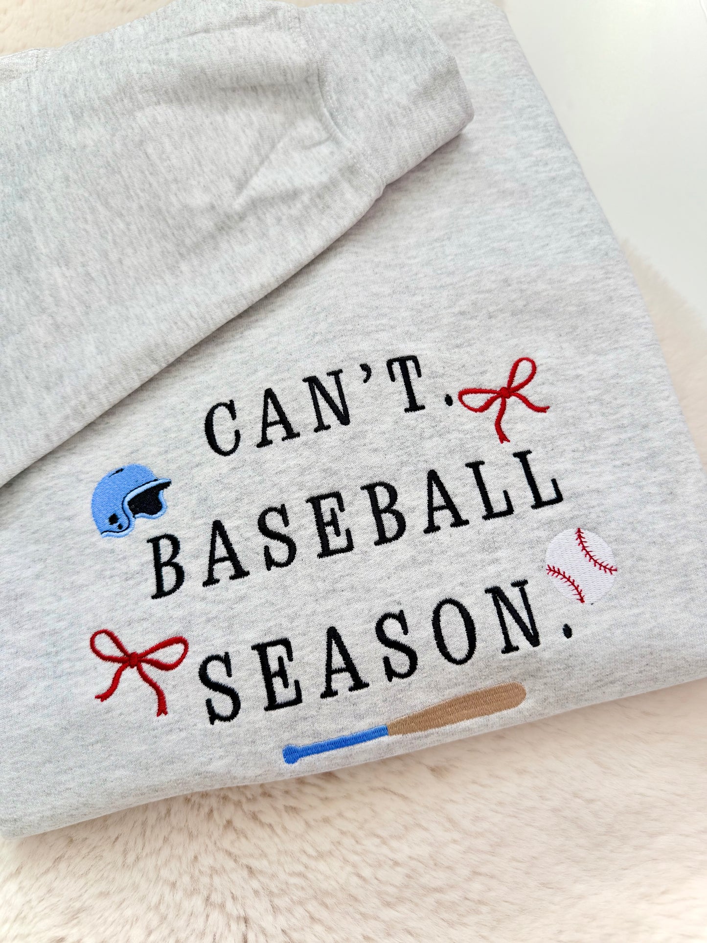 RTS Baseball Season Embroidered Crew