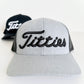 RTS Titties 3D Puff Embroidered Mesh Snapback Hat