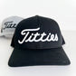 RTS Titties 3D Puff Embroidered Mesh Snapback Hat
