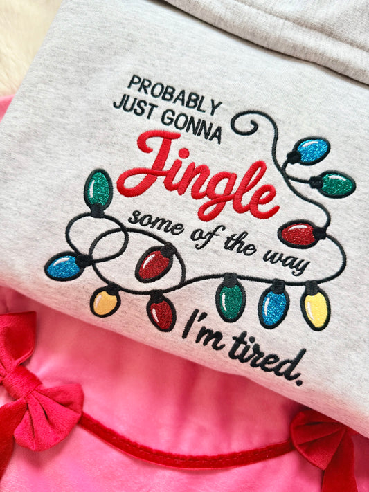 Jingle Holiday Lights Sweater