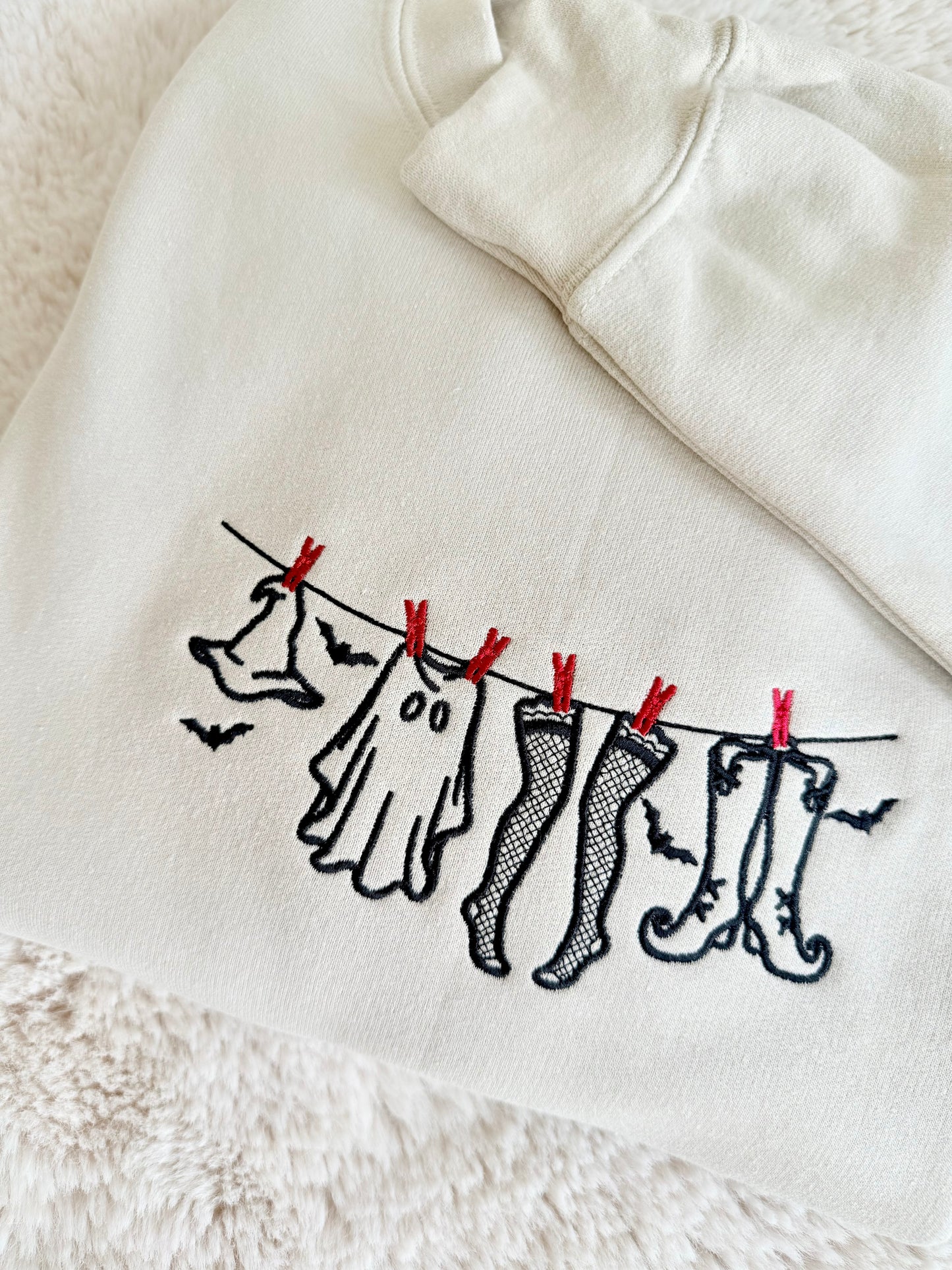 Spooky Clothesline Sweatshirt