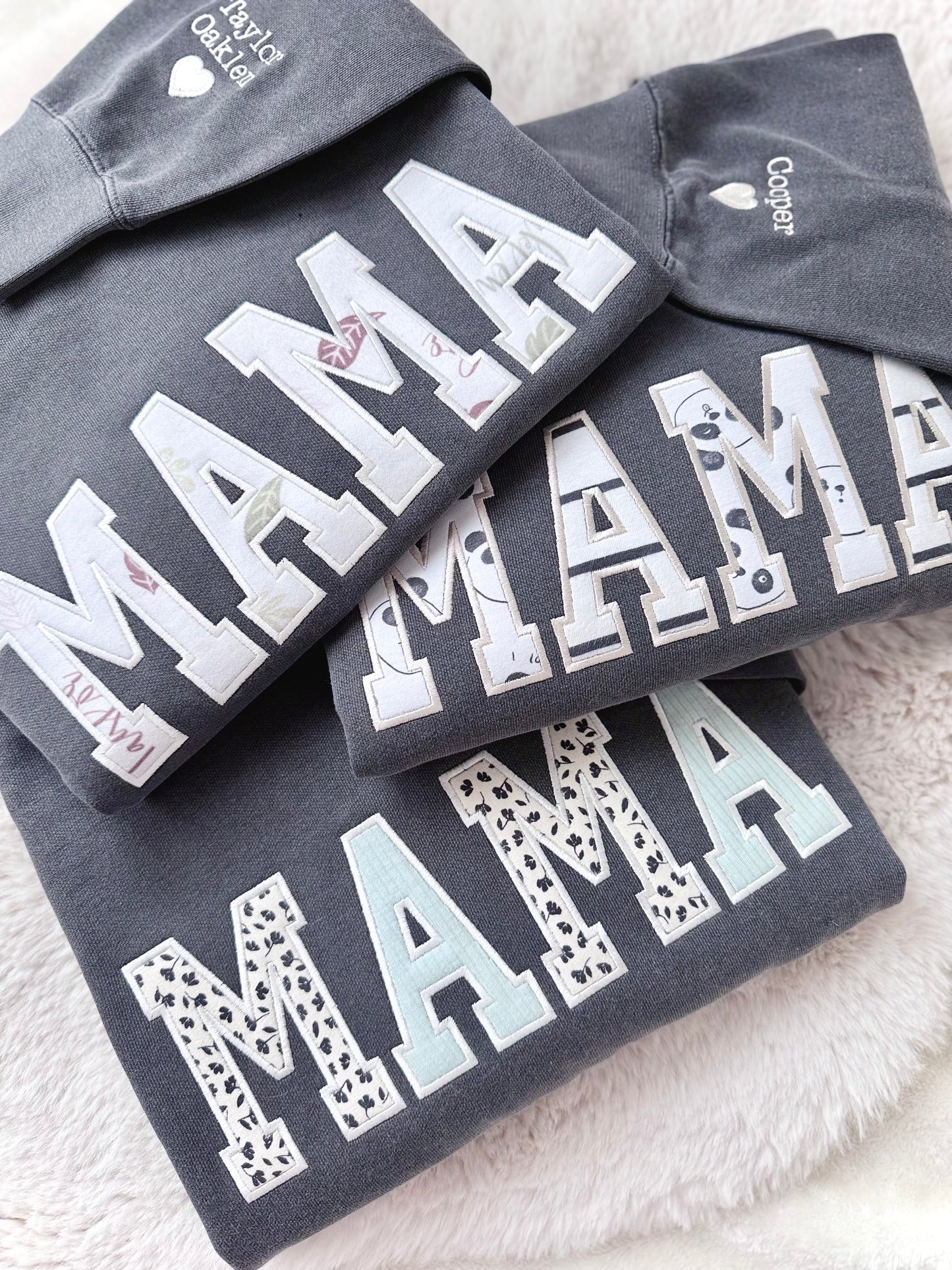 Custom Keepsake Embroidered Appliqué Sweater