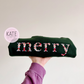 Merry Floral Embroidered Sweater