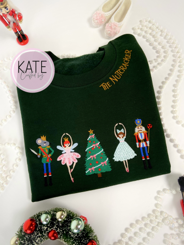 Nutcracker Christmas Tree Crewneck