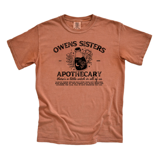 Owen's Sisters Apothecary Tshirt