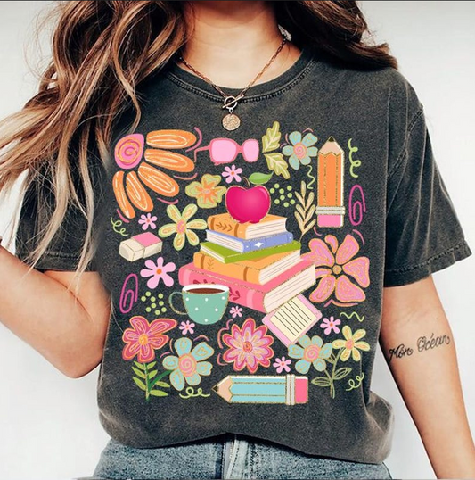 Boho Teacher Vibes T-Shirt