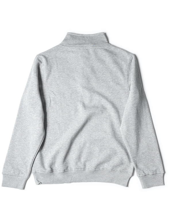 Girl Dad Embroidered Quarter Zip Sweater