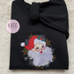 Vintage Santa Embroidered Sweater