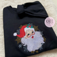 Vintage Santa Embroidered Sweater