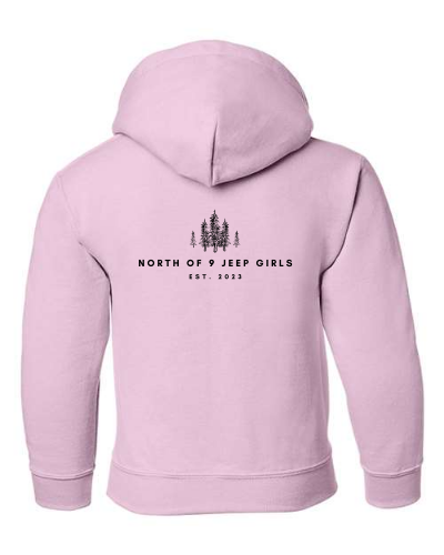 Youth North of 9 Embroidered Hoodie