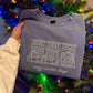 Cozy Winter Days Embroidered Sweater