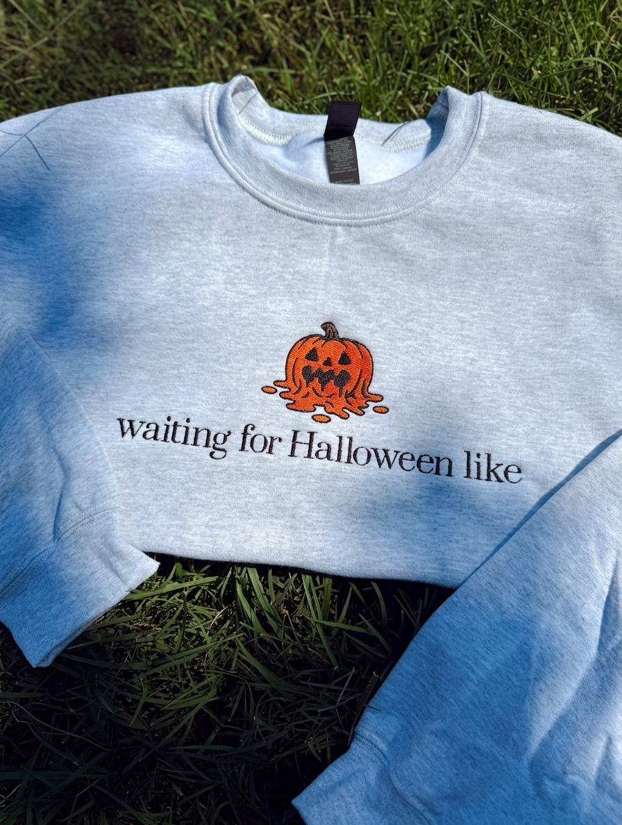Waiting for Halloween Sweater