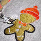 RTS - Gingerbread Frappé Embroidered Christmas Crew