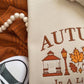 Autumn In A Little Town Embroidered Sweater