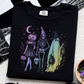 Spooky Friends Vintage Halloween Graphic T-Shirt