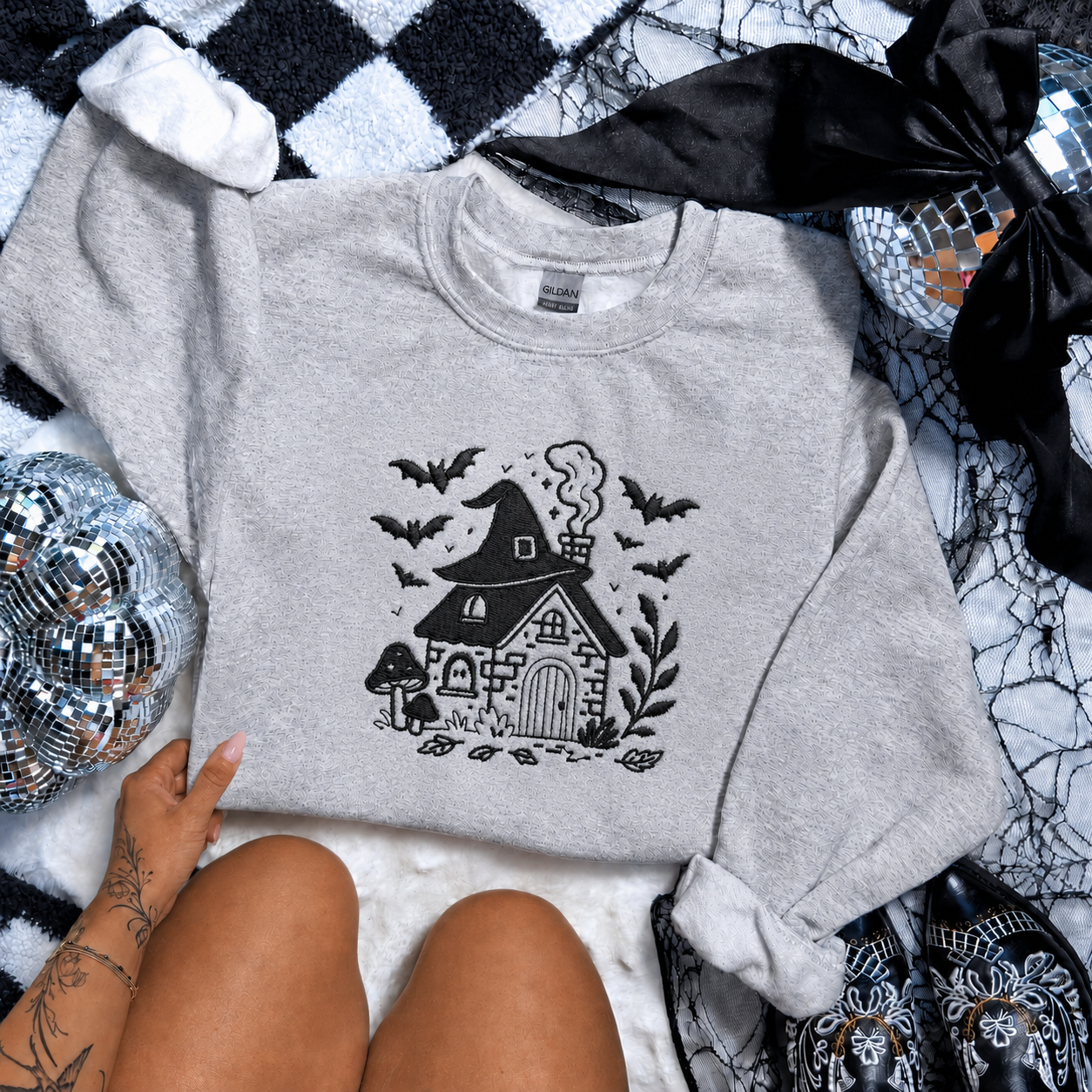 Spooky Cottage Sweater