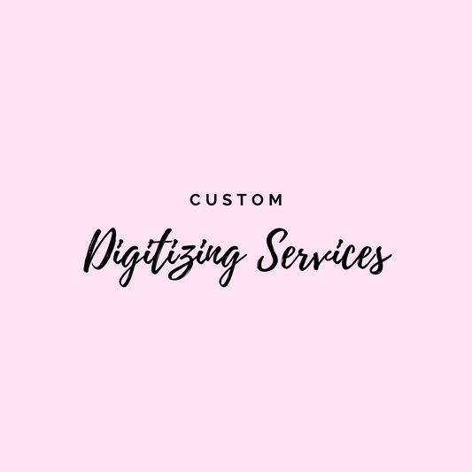 Custom Digitizing Services