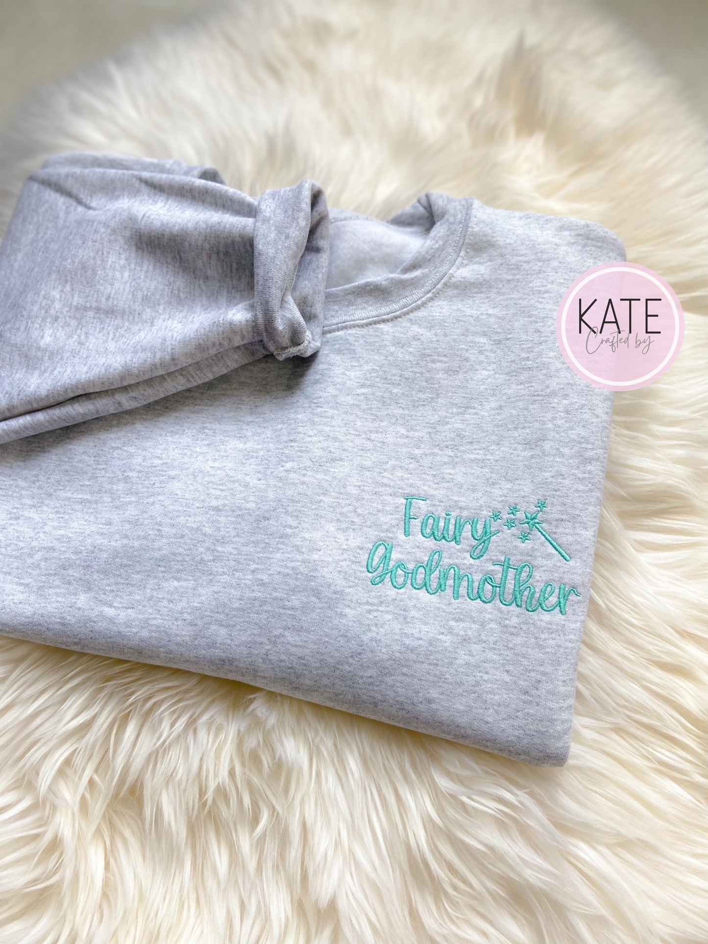 Fairy Godmother Embroidered Sweater