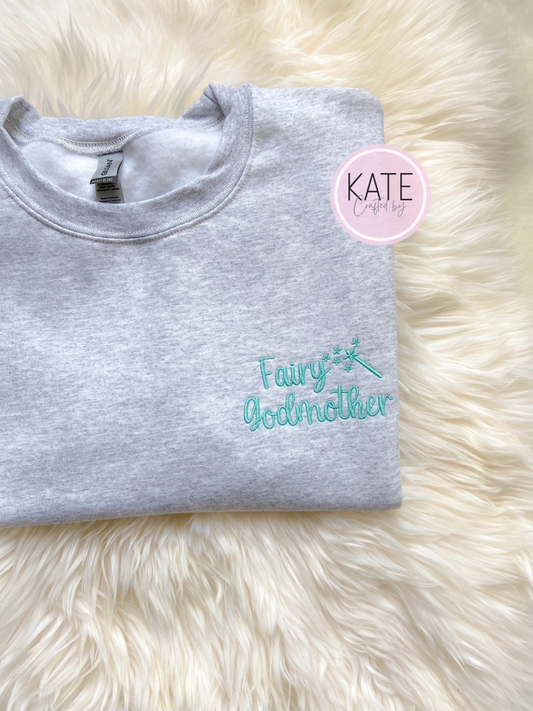 Fairy Godmother Embroidered Sweater