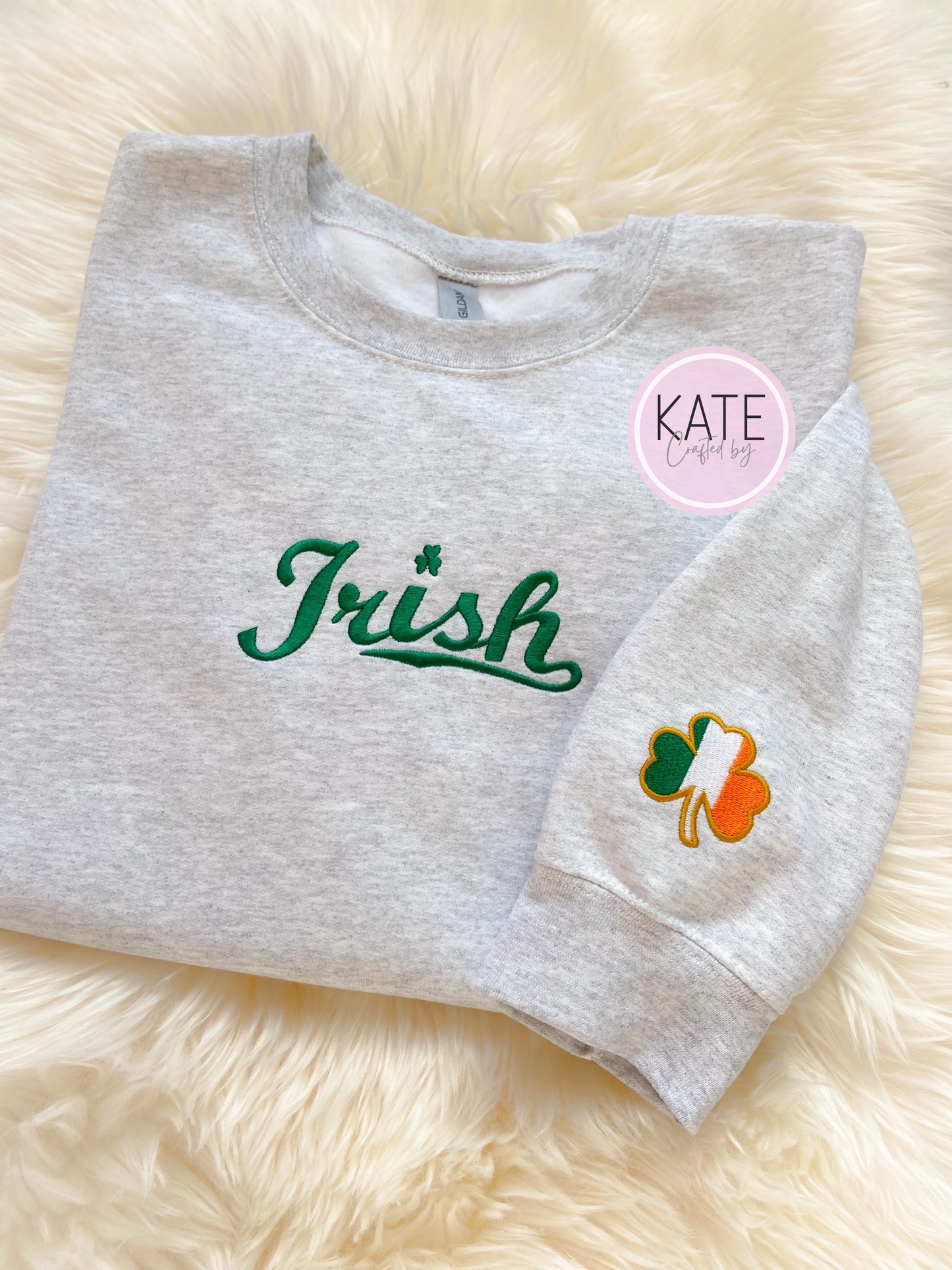 Irish Shamrock Sweater