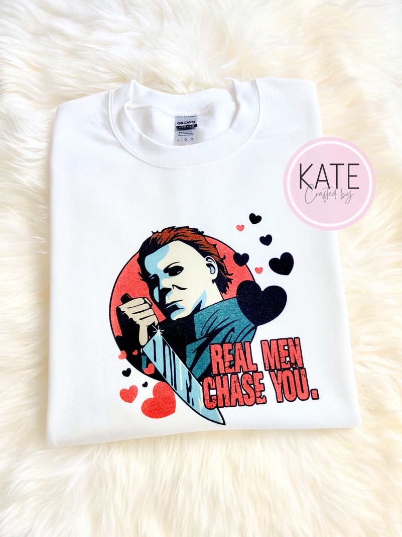 Real Men Chase You Jason Valentine's Sweater