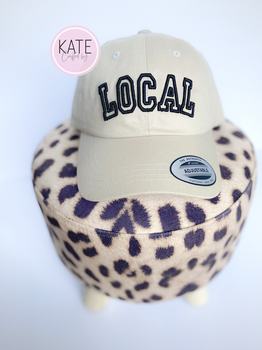 LOCAL 3D Puff Embroidered Dad Cap