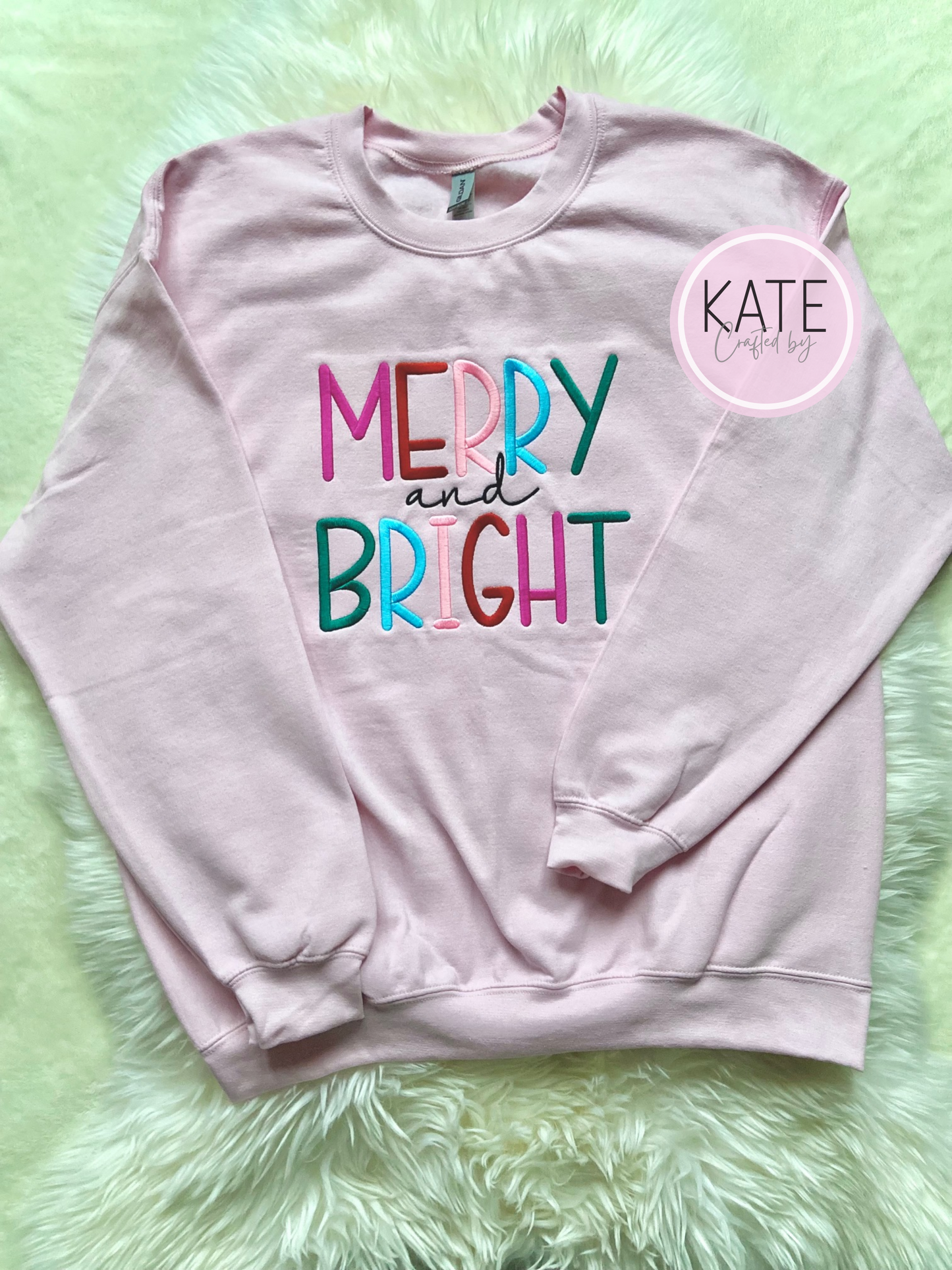 Merry & Bright Adult Crewneck Sweater