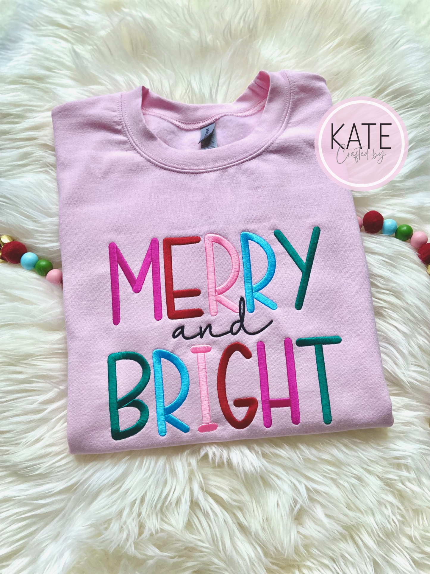 Merry & Bright Adult Crewneck Sweater