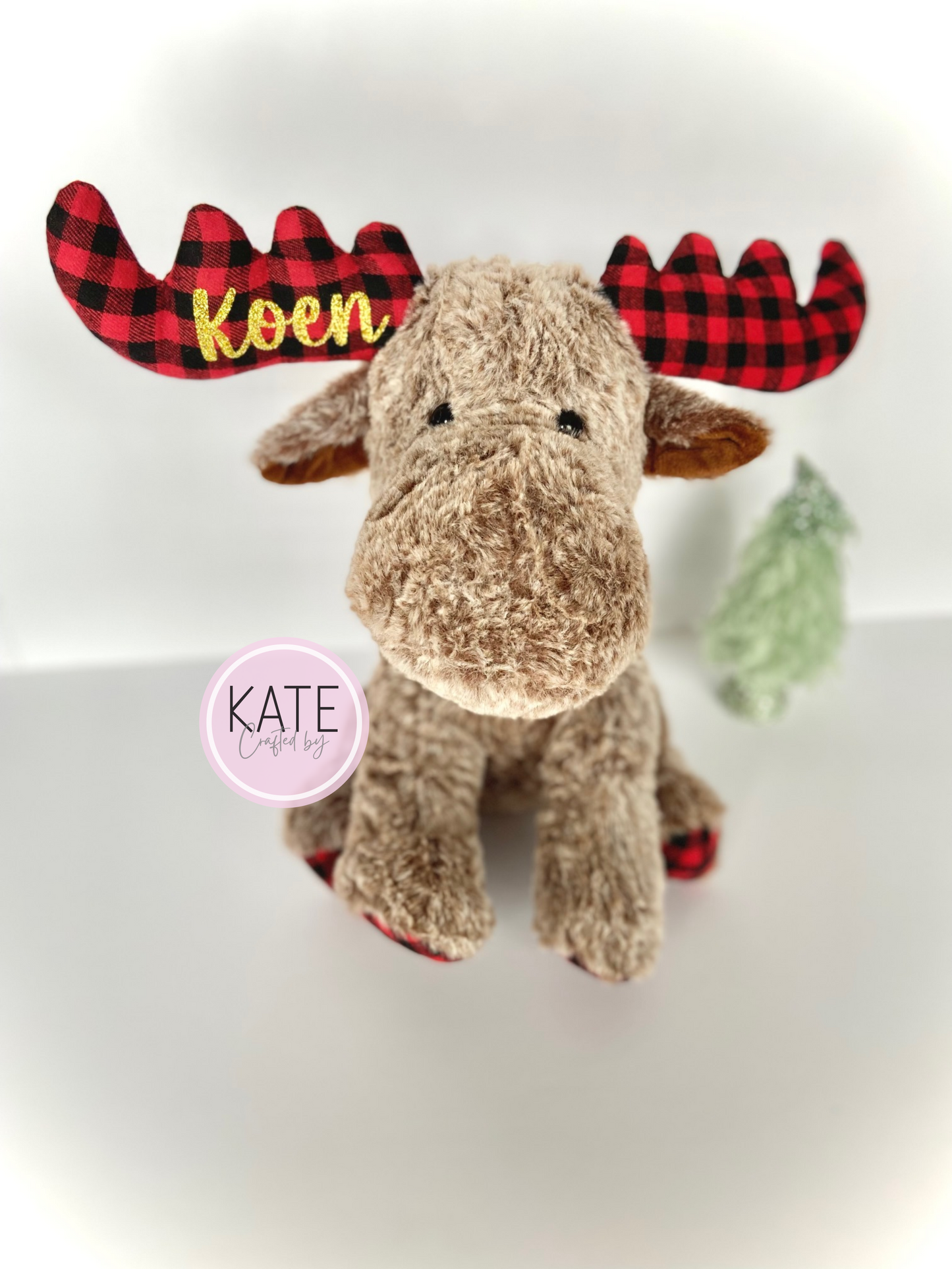 Personalized Plush Moose