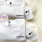 Roman Numerals Embroidered Sweater