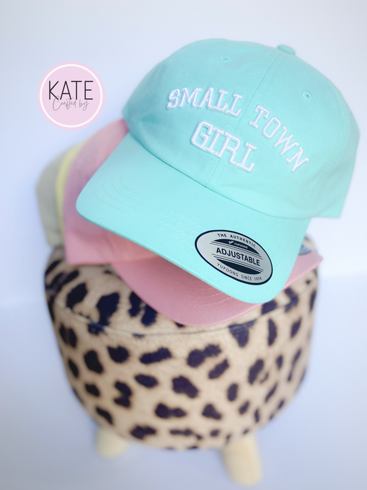 SMALL TOWN GIRL 3D Puff Embroidered Dad Cap