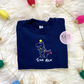 Tree Rex Embroidered Sweater