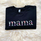 Floral mama Embroiderer Adult Sweater