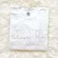FIANCE Future Mrs. Embroidered Sweater